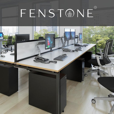 Straight Office Desks from Fenstone