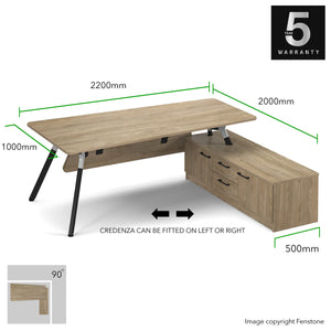 Janson Corner Desk Measurements