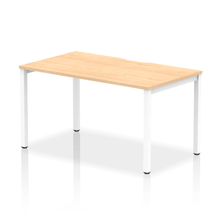 Load image into Gallery viewer, Evolve 1400 White Maple Single Bench Desk
