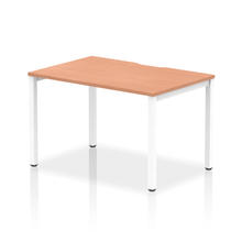 Load image into Gallery viewer, Evolve 1200 White Beech Single Bench Desk
