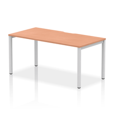 Load image into Gallery viewer, Evolve 1600 Silver Beech Single Bench Desk
