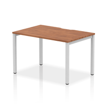 Load image into Gallery viewer, Evolve 1200 Silver Walnut Single Bench Desk
