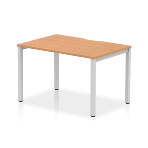 Evolve 1200 Silver Oak Single Bench Desk