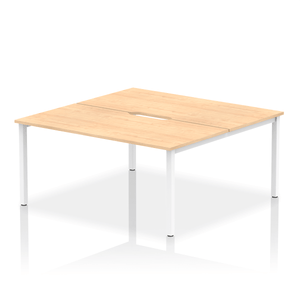 Dynamic Evolve 1600 Maple White Bench Desk