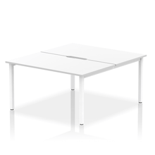 Load image into Gallery viewer, Dynamic Evolve 1400 Beech White Desk
