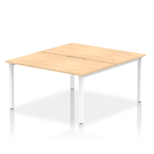 Load image into Gallery viewer, Dynamic Evolve 1400 Maple White Bench Desk
