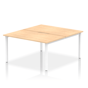 Dynamic Evolve 1400 Maple White Bench Desk