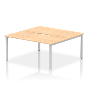 Dynamic Evolve 1600 Maple Silver Bench Desk