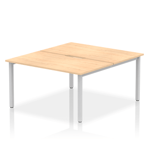 Dynamic Evolve 1400 Maple Silver Bench Desk