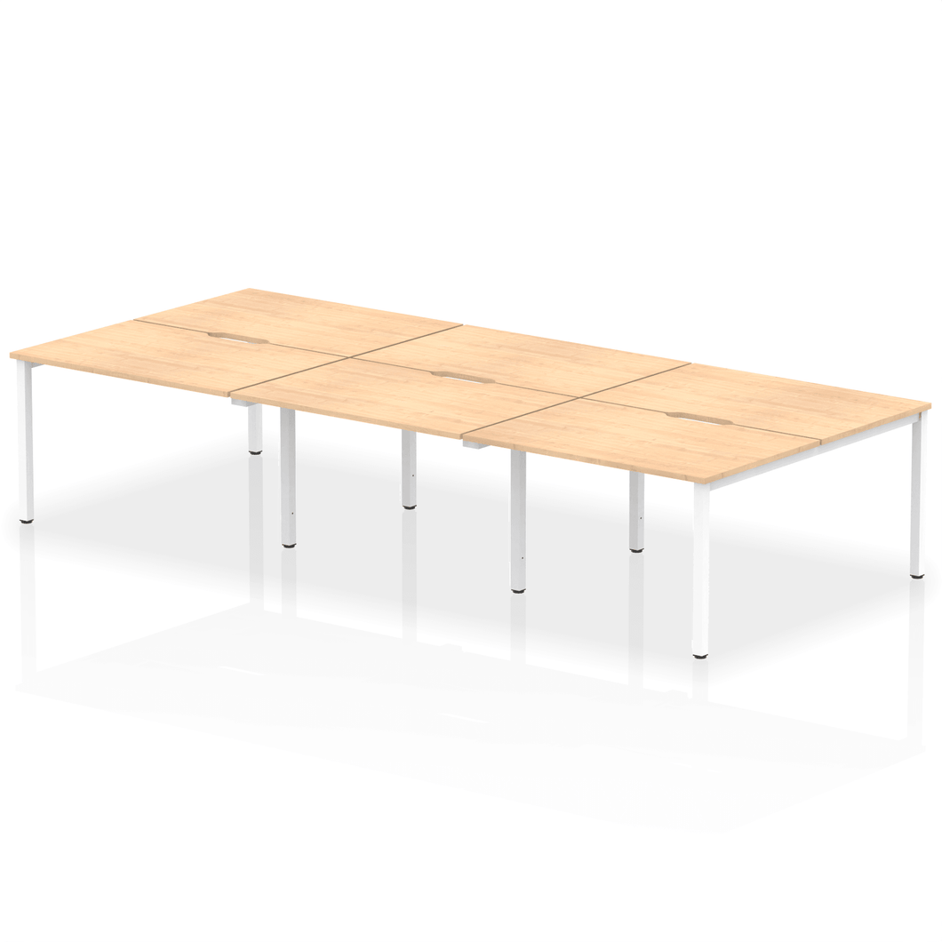 Dynamic Evolve 3600 Maple White Bench Desk