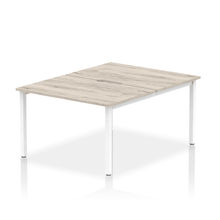 Load image into Gallery viewer, Dynamic Evolve 1200 Grey Oak White Bench Desk
