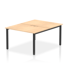 Load image into Gallery viewer, Dynamic Evolve 1200 Maple Black Bench Desk
