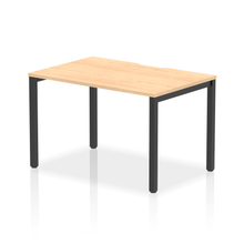 Load image into Gallery viewer, Evolve 1200 Black Maple Single Bench Desk
