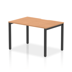 Evolve 1200 Black Oak Single Bench Desk