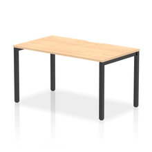 Load image into Gallery viewer, Evolve 1400 Black Maple Single Bench Desk
