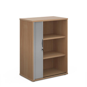 Beech Tambour Unit 2 Shelves 1090mm