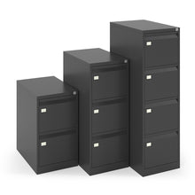 Load image into Gallery viewer, Black Office Filing Cabinets
