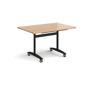 Pivot Pro 1200 Black Beech Folding Office Table