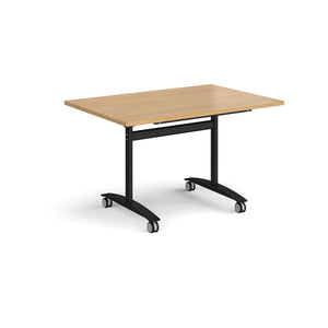 Pivot Pro 1200 Black Oak Folding Office Table