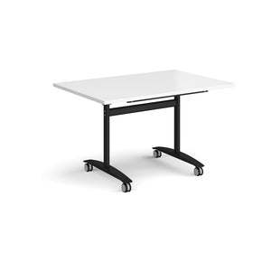 Pivot Pro 1200 Black White Folding Office Table