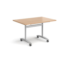 Load image into Gallery viewer, Pivot Pro 1200 Silver Beech Folding Office Table
