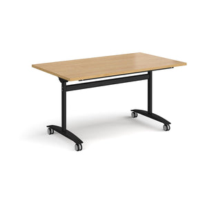 Pivot Pro 1400 Black Oak Folding Office Table