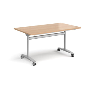 Pivot Pro 1400 Silver Beech Folding Office Table