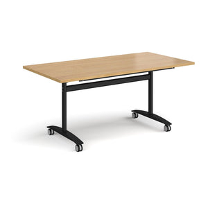 Pivot Pro 1600 Black Oak Folding Office Table