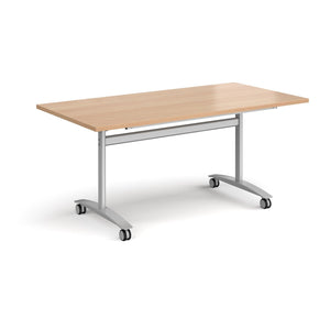 Pivot Pro 1600 Silver Beech Folding Office Table