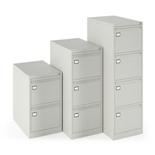 Load image into Gallery viewer, Grey Office Filing Cabinets
