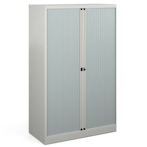 Grey Tambour Cupboard 1570mm