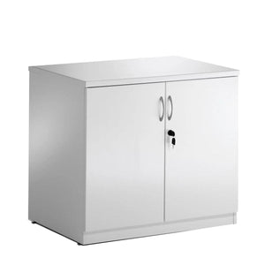 High Gloss White Office Cupboard