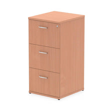 Load image into Gallery viewer, Beech 3 Drawer Filing Cabinet
