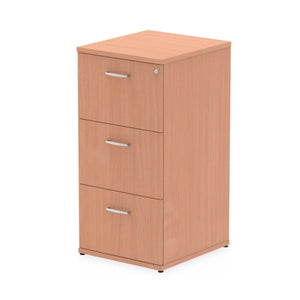 Beech 3 Drawer Filing Cabinet