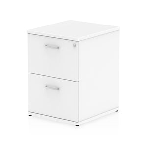 White 2 Drawer Filing Cabinet