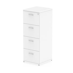 White 4 Drawer Filing Cabinet