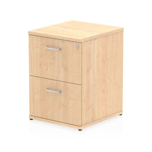 Load image into Gallery viewer, Maple 2 Drawer Filing Cabinet
