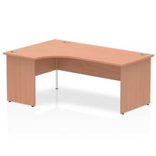 Load image into Gallery viewer, 180cm Beech L Shaped Office Desk Left Hand
