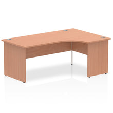 Load image into Gallery viewer, 180cm Beech L Shaped Office Desk Right Hand
