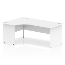 Load image into Gallery viewer, 180cm White L Shaped Office Desk Left Hand
