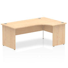 Load image into Gallery viewer, 180cm Maple L Shaped Office Desk Right Hand
