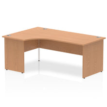 Load image into Gallery viewer, 180cm Oak L Shaped Office Desk Left Hand
