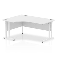 Load image into Gallery viewer, 160cm Large Corner Desk White Left Hand
