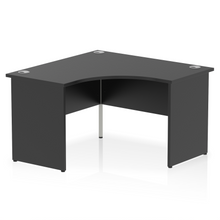 Load image into Gallery viewer, 120cm Black Corner Computer Desk
