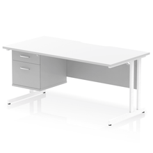 Load image into Gallery viewer, Impulse 1600 White A4 Office Desk
