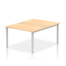 Load image into Gallery viewer, Dynamic Impulse 1200 Maple Silver Bench Desk
