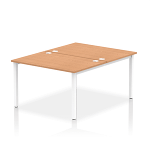 Dynamic Impulse 1200 Oak White Bench Desk