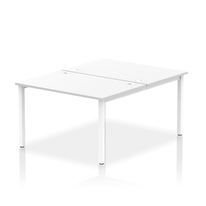 Dynamic Impulse 1200 White Bench Desk