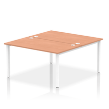 Load image into Gallery viewer, Dynamic Impulse 1400 Beech White Bench Desk
