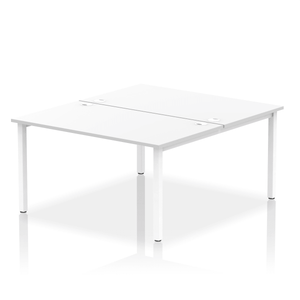 Dynamic Impulse 1400 White Bench Desk 